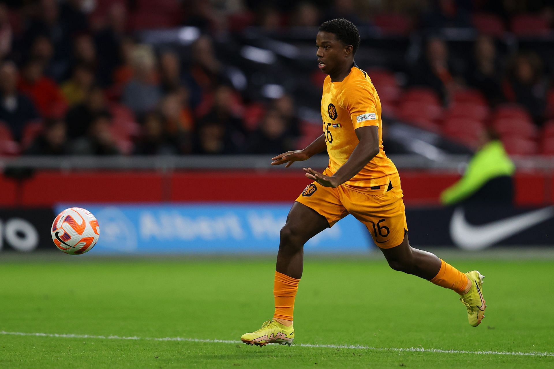 Manchester United star Ttyrell Malacia